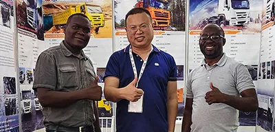 Snail Truck presents its remanufactured products in Zambia